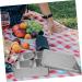 GRIRIW Food Tray Box Lid Holder Kitchen Bar Compartment Prep Compartments Organizer with Garnish Serving Meal Metal Trays - Buy Online on GoSupps.com