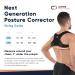 Copper Compression Posture Corrector - Adjustable Brace for Upper Back, Neck, Shoulder & Clavicle Support - Large/X-Large - Buy Online on GoSupps.com