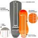 Burlingham's Shoe Size Measuring Devices for Adults and Kids - Accurate Foot Measuring Set - Easy-to-Use Shoe Sizer Tool - 2 Pack - Buy Online on GoSupps.com