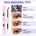 280pcs 40D Curl Individual Eyelash Extension Kit with Lash Bond and Tweezers - 9-16mm Length Cluster Lashes for Self Use | 40D-0.07D-9-16MIX KIT - Buy Online on GoSupps.com