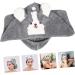 WOONEKY Cartoon Dry Hair Cap Makeup Washcloths Girl Hat Water Absorbent Hat Bath Water Absorbent Drying Hat Makeup Hairband Bath Hat Hair Bonnet Coral Fleece Hair Dry Hat Thicken Headband Grey Grey 60x21cm - Buy Online on GoSupps.com