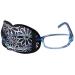 Universal Black Flowers Cotton Eye Patch for Kids | Comfortable & Stylish Child Eye Patches - Shop Internationally - Buy Online on GoSupps.com