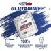 EHP Labs L Glutamine Powder Amino Acids - L-Glutamine Supplement for Gut Health (500g) Improves Muscle Recovery Focus & Concentration - 100 Servings - Buy Online on GoSupps.com