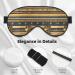 Egyptian Pharaonic Frescoes Blackout Sleep Eye Mask Unisex Adjustable Design for Home Travel Yoga & Office Naps - Buy Online on GoSupps.com