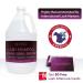 Lash Shampoo Bulk for Professional Lash Extension | 1 Gallon + 50 Aftercare Cards | Eyelid Foaming Cleanser | Salon Grade Cleanser (Fragrance-Free) - Buy Online on GoSupps.com