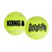 KONG - Squeakair Balls - Dog Toy Premium Squeak Tennis Balls Gentle on Teeth - For Small Dogs (3 Pack) yellow S (Pack of 3)
