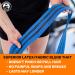 Bells of Steel Fabric Resistance Bands - 41" Non-Slip Exercise Band for Powerlifting & Home Gym | International Shipping Available - Buy Online on GoSupps.com