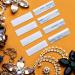 Boao 150 Pieces Self-Adhesive Plastic Earring Card Adapters - Lip Hangers for Earring & Necklace Display - Buy Online on GoSupps.com