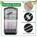 ZOCONE Bird Seed Guards & Catchers - Adjustable Mesh Net Cover for Bird Cages - White - Buy Online on GoSupps.com