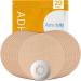 Amolyfe Libre 3 Sensor Covers Waterproof Freestyle Libre 3 Covers Bump-Proof with Hard Cap Breathable Medical CGM Adhesive - for Libre 3 - 20 Pack