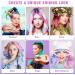Temporary Hair Colour Hair Chalks for Girls 8 Coloured Hairspray Hair Dye Comb Temporary Hair Colour Washable for Kids Men and Woman Birthday Makeup Halloween Christmas Cosplay Party - Buy Online on GoSupps.com