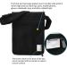 Tuhaoge Massage Bottle Bag - Dual Massage Oil Holster for Therapists | Black Lotion Carrier - Buy Online on GoSupps.com