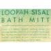 Loofah Terry Mitt 6x8 - Exfoliating Glove for Shower and Bath - Buy Online on GoSupps.com