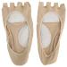 Akozon Toe Sepa or Socks Professional Breathable Pain Relief Bunion Padded Toe Five for Foot Care Feet Hammer Men