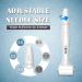 Derma Stamp - Adjustable Microneedle 0-3.0mm | Incellice 140 Titanium Needles for Hair & Beard | Professional Skin Care Stamps for Men & Women - Buy Online on GoSupps.com