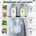 Terra Pure Green Tea Amenities Set - 10.14 oz. Shampoo, Conditioner, Hand/Body Wash, Lotion - 4 Pack - Buy Online on GoSupps.com