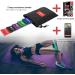 Buy Fitness Band Set - Resistance Tapes & Training Book for Strength & Yoga | 5-Piece Gymnastics & Booty Bands for Home Workout - Buy Online on GoSupps.com