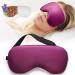 YFONG Eye Mask for Dry Eyes, Moist Heated Microwave Activated Warm Compress Weighted Eye Masks for Pink Eyes, Relieves Eye Fatigue Stye Dark Circles MGD Sinus Pain Migraine Purple