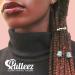 Pulleez Silver Knot Ponytail Holder - Non-Slip Black Hair Tie for Thick & Thin Hair - Adjustable Hair Jewelry for No Breakage - 1pc - Buy Online on GoSupps.com