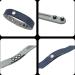PROEXL 15K Waterproof Adjustable Magnetic Sports Bracelet for Energy and Focus - Navy Gray - Buy Online on GoSupps.com