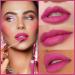 Oulac Matte Liquid Lipsticks - Long Lasting Lip Tint 3PCS Set | Waterproof, Vitamin E, Rose Oil | High Pigment Color | Gluten Free & Vegan - Buy Online on GoSupps.com