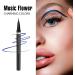 Music Flower Waterproof Coloured Eyeliner Pencil - Ocean Blue | Smudge-Proof Liquid Liner with Multiple Colour Options - Buy Online on GoSupps.com