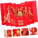CAXUSD 30pcs Rabbit Year New Year Red Envelope New Year Red Envelopes Chinese Hong Bao Hong Bao for Kids Lai See Asian Decor Traditional Money Packets Lunar Calendar Child Paper Wallet As Shown 17x9cm - Buy Online on GoSupps.com