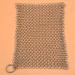 Srutueo Cast Iron Cleaner -Premium 316 Stainless Steel Chainmail Scrubber 8x6 Inch - Buy Online on GoSupps.com
