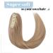 SEGO 100% Remy Hair Ponytail Extension - Honeyblond Braid Clip-In 40cm - Beauty & Style for All Hair Types - Buy Online on GoSupps.com