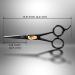 BRV MEN German Steel Beard Mustache Scissors - 5 - Stainless Steel - Razor Sharp Facial Hair Trimming Shears - Buy Online on GoSupps.com