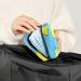 Fruit Lemons Blue Sanitary Napkin Storage Bag - Portable Period Pouch for Women and Girls - Multi-colored - Buy Online on GoSupps.com