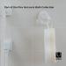 Umbra Flex Double Shower Hook - Gel Closure Technology Rust-Free Easy Installation for Luffa Brush Washcloth & Razors | White - Buy Online on GoSupps.com