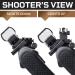 TACTICON 45 Degree Offset Flip Up Iron Sights for Rifle with Front Sight Adjustment Tool | Rapid Transition Backup BUIS Set for Picatinny/Weaver Rails - Buy Online on GoSupps.com