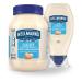Hellmann's Light Mayonnaise 20 oz Squeeze Bottle - Made with Cage-Free Eggs - Pack of 3 - Buy Online on GoSupps.com