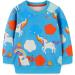 Girls Unicorn Sweatshirt - Long Sleeve Cotton Top for Toddlers (3-4 Years) | Casual Jumper for Kids Age 1-12 Years - Buy Online on GoSupps.com