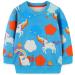 Girls Sweatshirt for Kids Cotton Top Casual Jumper Girl T Shirt Toddler Clothes Long Sleeve Pullover Age 1-12 Years 3-4 Years Unicorn 05