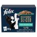 Felix Deliciously Sliced Adult Wet Cat Food Ocean Selection 12x80g Pack of 4 Ocean 960 g (Pack of 4)