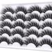 Kiromiro Fluffy 20mm Dramatic False Eyelashes - Faux Mink Cat Eye D Curl Lash Extension Pack - Buy Online on GoSupps.com