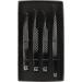 MLASH Set of 4 Diamond Grip NANO Fiber Tip Tweezers - Classic & Volume Eyelash Extensions - Japanese Steel (Black) - Buy Online on GoSupps.com