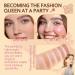 6 Colors Blush Contour Highlighter Makeup Powder Palette with Blush Brush Shimmer Facial Beauty Cosmetic Makeup Blushes Set Face Sculpting Bronzer Blusher Illuminator Palette for Cheek - Buy Online on GoSupps.com