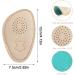 Sibba Midfoot Cushions for Women - Lambskin Art Leather High Heel Pad & Anti-Slip Forefoot Inserts - Reusable Comfort Solution - Buy Online on GoSupps.com