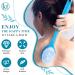 Bath Body Brush - Long Handle Exfoliating Back & Feet Scrubber | Blue | International Shipping - Buy Online on GoSupps.com