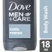 Dove Men+Care Body Wash Cool Fresh 18 oz - Nourishing & Bacteria-Fighting Formula for Men | Shop Internationally - Buy Online on GoSupps.com
