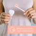 Haven Toothbrush Cover - Travel Holder for Electronic and Manual Toothbrushes - Set of 2 White & Coral Protectors - Buy Online on GoSupps.com