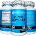 LIQUIDPACKPRO Ultimate B-Vitamin Energy & Wellness Bundle Super B-100 Complex + High-Potency B12 5000mcg Supports Energy Metabolism & Nervous System Health Made in USA Non-GMO Vegan-Friendly - Buy Online on GoSupps.com