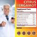 Cadane Citrus Bergamot Supplement Capsules with Berberine Olive Guggul Garlic Pine Bark Black Pepper - 150 Caps for 5 Months Supply - Buy Online on GoSupps.com