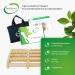 Health Zone Birch Wood Foot Massage Roller | Reflex Zone Therapy Device with Bag & Instructions - Buy Online on GoSupps.com