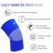 Knee Braces for Pain Relief - uxcell Knee Compression Sleeve for Running & Joint Support - Breathable Brace for Men & Women Size L - Buy Online on GoSupps.com