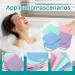 4 Pack Exfoliating Body Scrubber with Handles - Nylon Exfoliating Cloth Back Scrubber Set for Women & Men - Extended Length, Stretchable Pull Strap - Shower Accessories (Green, Blue, Purple, Pink) - Buy Online on GoSupps.com